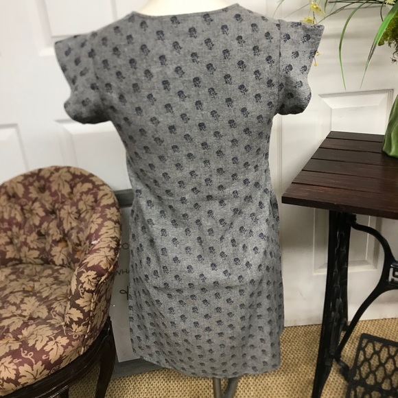 THML Embroidered Bib Linen Cap Sleeve Mini XS - Picture 2 of 5